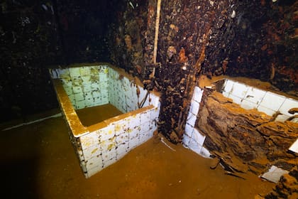 El baño del Seiko Maru