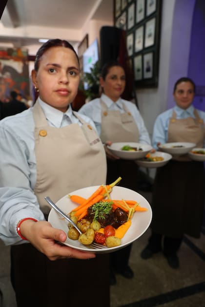 El banquete estuvo a cargo de Puratierra, del chef Martín Molteni