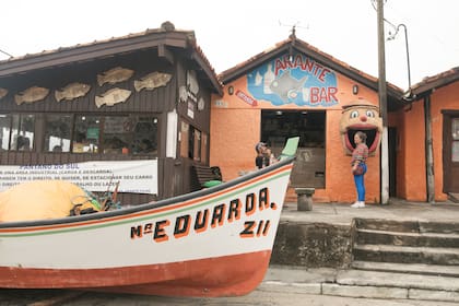 El Bar do Arante queda en Pântano do Sul, a orillas del mar.