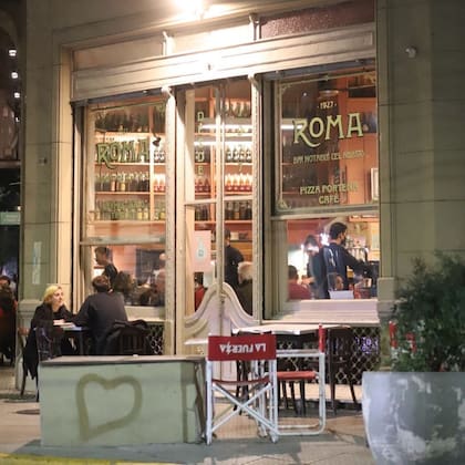El Bar Roma fue restaurado en el 2019 y está ubicado en el barrio conocido popularmente como el Abasto