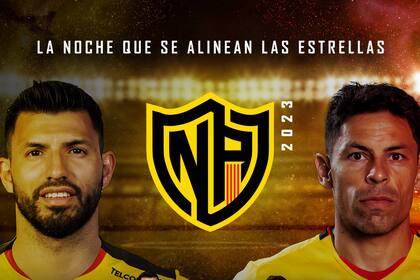 El Barcelona de Ecuador anuncia a Agüero como la estrella principal para la "Noche Amarilla"