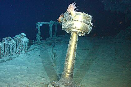 El barco hundido con el tesoro