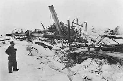 El barco se hundió en noviembre de 1915