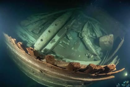 El barco se mantuvo por las características particulares del mar Báltico