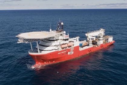 El barco Seabed Constructor trabajará con cinco unidades autónomas que se sumergirán; la empresa Ocean Infinity solo cobrará si el operativo es exitoso