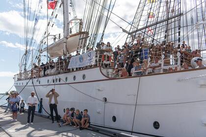 El barco zarpó de Noruega el 20 de agosto.