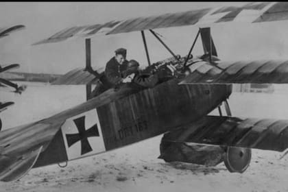 El Barón rojo era el piloto más temido en la Primera Guerra Mundial
