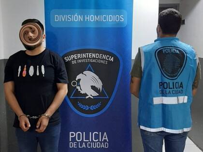 El barrabrava de Atlanta fue detenido en Palermo.