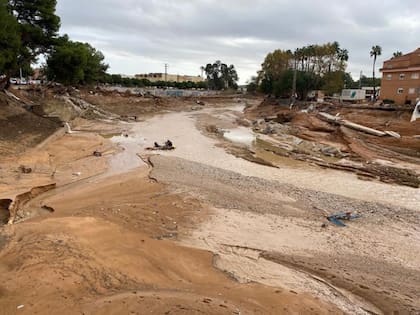 El barranco del Poyo llevó la destrucción a los municipios del sur de Valencia.