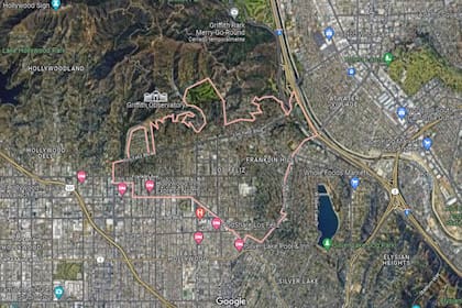 El barrio de Los Feliz se ubica al este de Los Ángeles