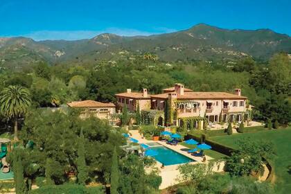 El barrio de Montecito se caracteriza por ofrecer propiedades de máxima privacidad protegidas por las laderas de las montañas de la zona