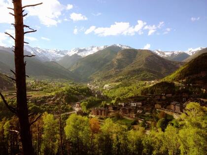 El barrio en Andorra donde Ignacio vivió durante diez años (Foto: Ignacio Quesada)