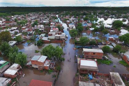 El barrio Luján, en Laferrère