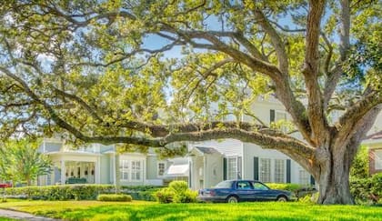 El barrio presenta casas restauradas de principios del siglo XX