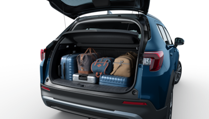 El baúl tiene una capacidad de 458 litros