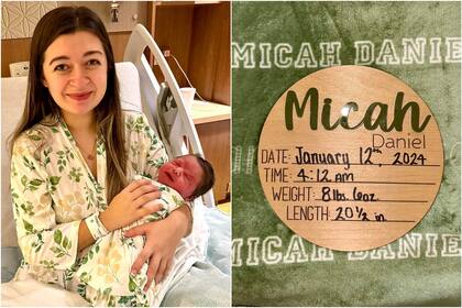 El bebé fue nombrado Micah Daniel, sin embargo, recibió un curioso apodo