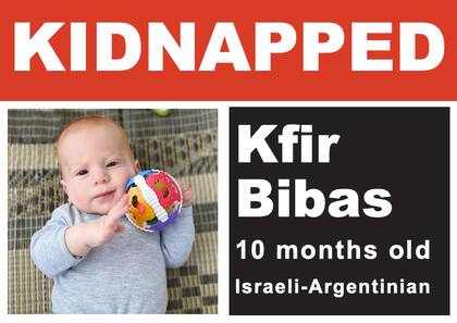 El bebé Kfir Bibas se volvió un símbolo de la tragedia de los rehenes