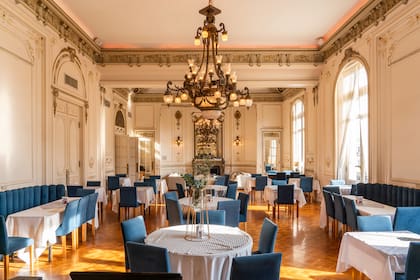 El bellísimo salón del Palacio Paz.