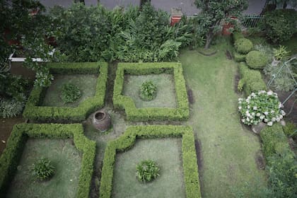 El bello jardín compartimentado