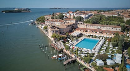 El Belmond Hotel Cipriani está ubicado en la isla de Giudecca