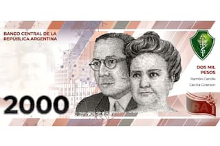 El billete de $ 2000 nace como el de mayor denominación con menor valor