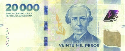 El billete de Alberdi viene de China