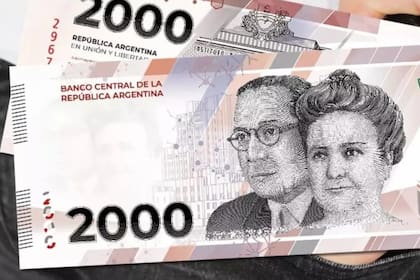 El billete de $2000 comenzó a circular en mayo de este año