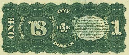 El billete de un dólar fue vendido recientemente por poco más de 2000 dólares
