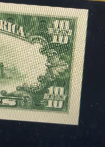 El billete de US$20 tiene esta falla en su reverso