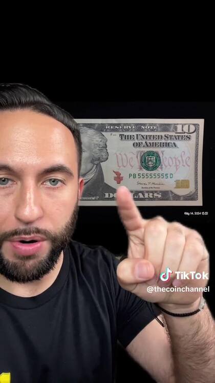 El billete fue vendido a un valor muy alto