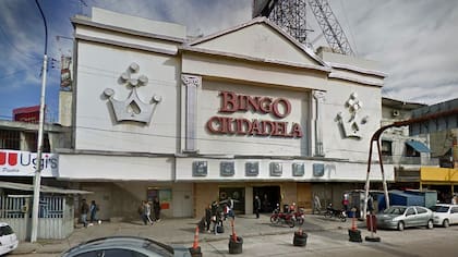 El Bingo Ciudadela, una de las dos salas de juego que fueron allanadas por la millonaria evasión