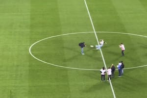 El blooper de Nati Jota en la cancha de River que desató una ola de carcajadas