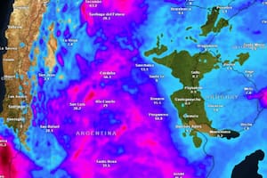 Se viene un frente inestable, con tormentas fuertes y descenso de temperatura: las zonas afectadas
