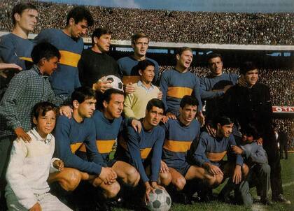 El Boca de 1967 que enfrentó al Benfica de Eusébio, en Estados Unidos.
