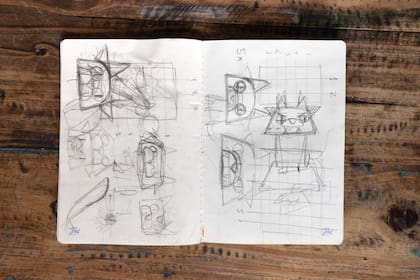 El boceto de dicha obra