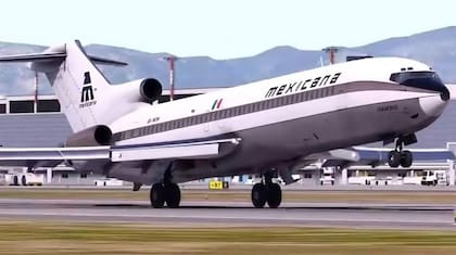 El Boeing 727 de Mexicana de Aviación que protagonizó la mayor tragedia aérea de México