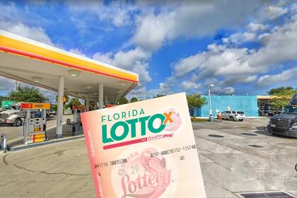 El boleto con el número ganador fue vendido en una estación de servicio de las afueras de Okeechobee, en Florida