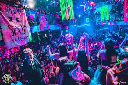 Una fiesta de egresados en el boliche Chankanab, en San Martín