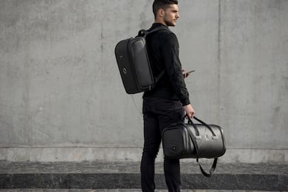 El bolso y la mochila de Plevo están disponibles en dos medidas