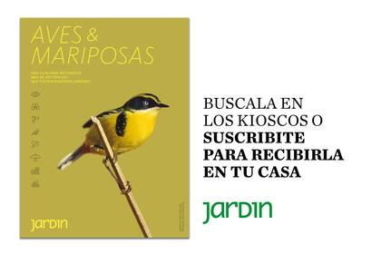 El bookazine Aves y Mariposas de Revista Jardín es una guía práctica, fácil de leer y muy completa para reconocer más de 100 especies que visitan nuestros jardines.