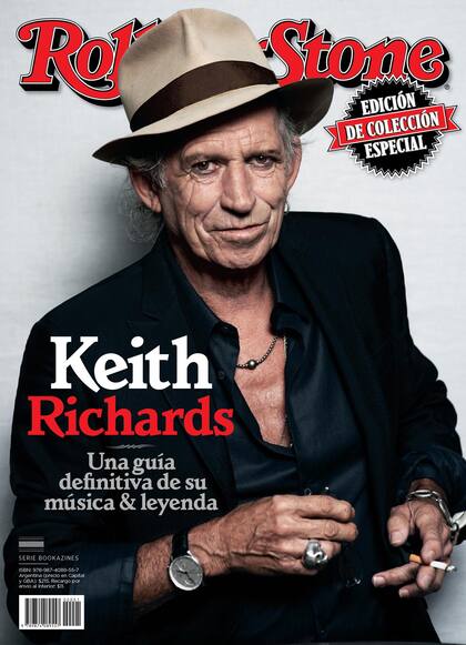 El Bookazine de Keith Richards ya está disponible en los kioscos