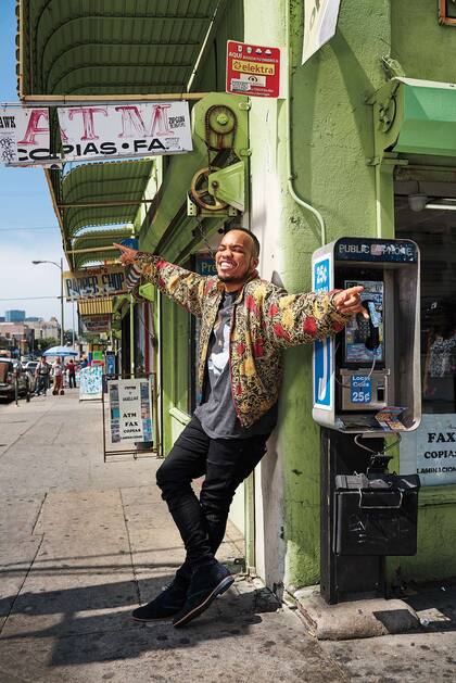 El boom-bautista: Anderson Paak en Los Angeles.