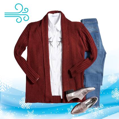 El borravino es un tono que alegra hasta el invierno más gélido