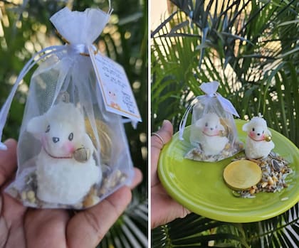 El borreguito de la abundancia debe ser regalado para surtir efecto (Facebook/Metamorfosis Candles)