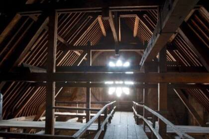 El bosque era un área de Notre Dame a la cual no tenían acceso los visitantes