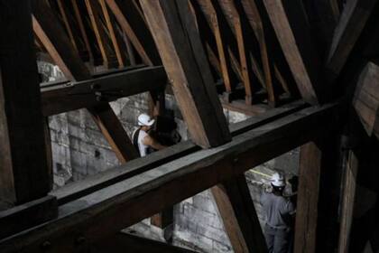 La catedral parisina estaba siendo sometida a trabajos de restauración