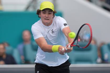 El brasileño Fonseca busca dar otro paso adelante en el torneo de Miami