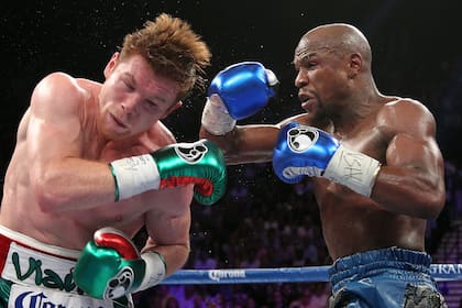 Canelo Álvarez heredó el legado de Floyd Mayweather en Las Vegas
