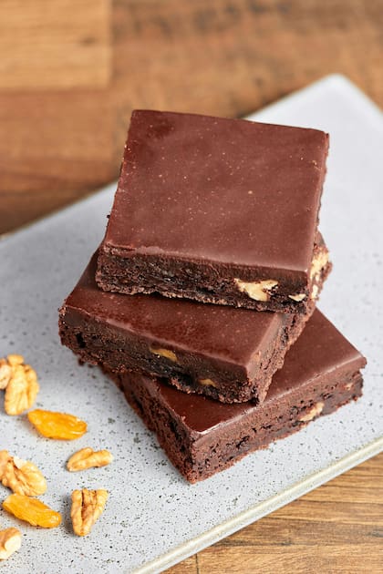 El brownie sin harina ni azúcar es una opción saludable para absorber los beneficios del chocolate sin dañar otras partes del organismo