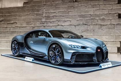 El Bugatti Chiron Profilée con motor W16 se vendió el año pasado en una suma total de 10 millones de euros